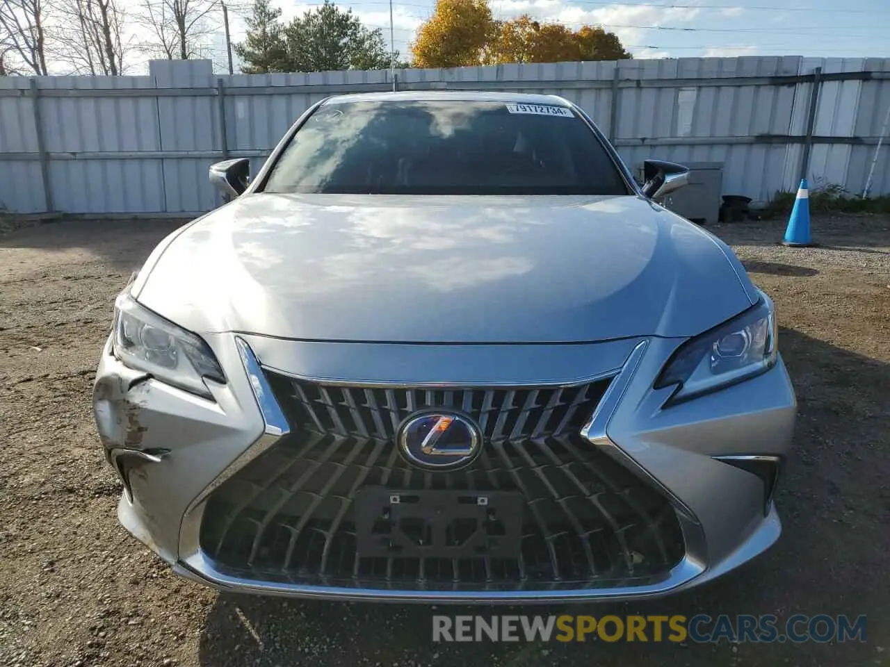 5 fotografías del automóvil dañado 58AB21B11NU013326 LEXUS ES300 2022