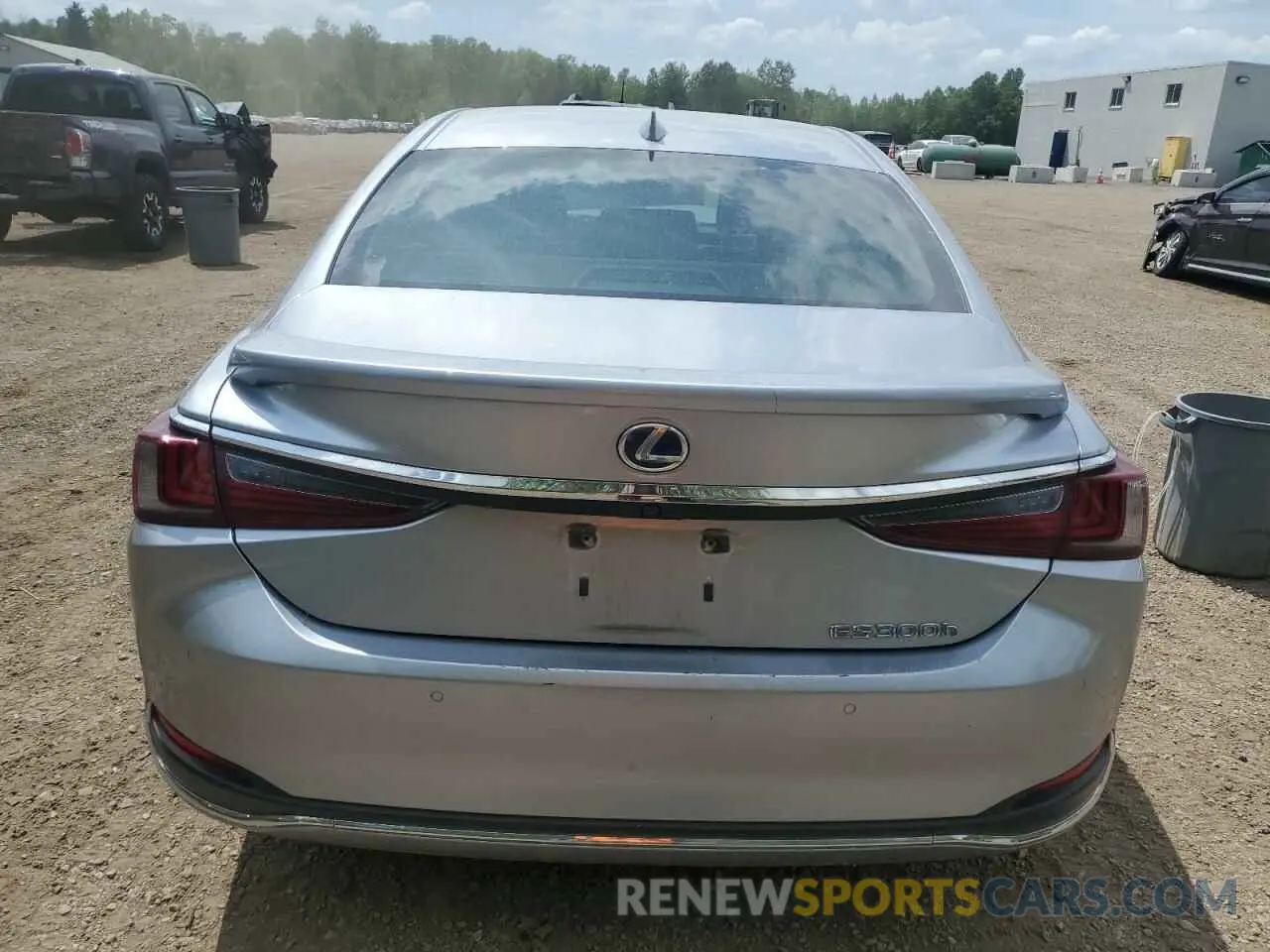 6 fotografías del automóvil dañado 58AB21B15NU013524 LEXUS ES300 2022