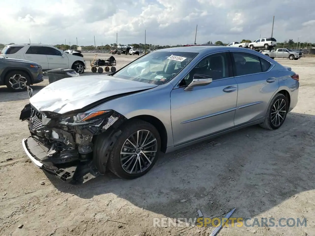 1 fotografías del automóvil dañado 58ADA1C10NU025381 LEXUS ES300 2022