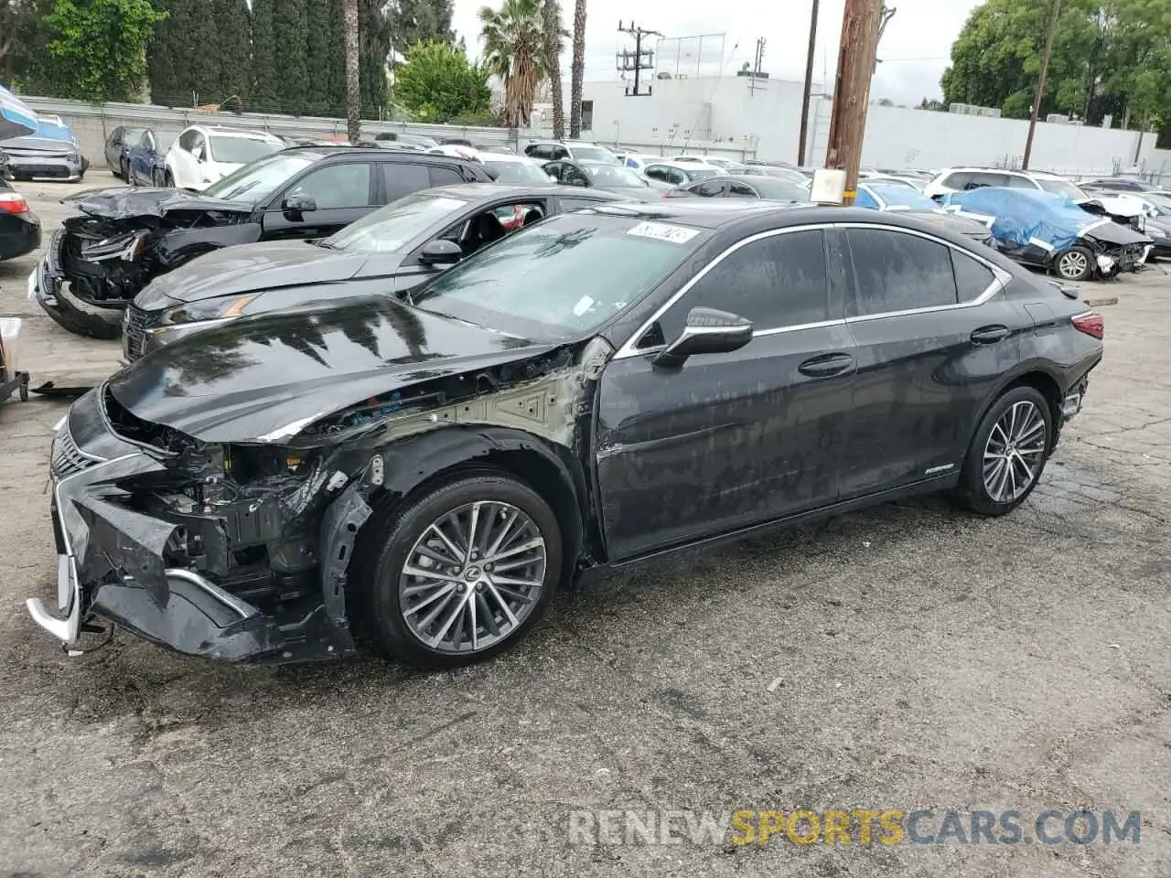 1 fotografías del automóvil dañado 58ADA1C13NU019560 LEXUS ES300 2022