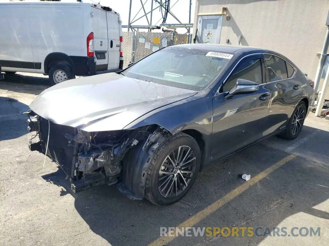 1 fotografías del automóvil dañado 58ADA1C15NU013761 LEXUS ES300 2022