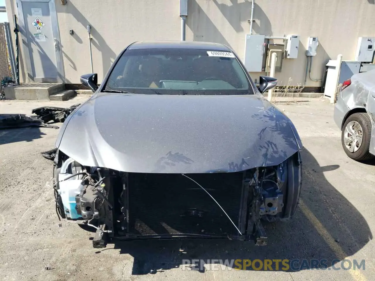 5 fotografías del automóvil dañado 58ADA1C15NU013761 LEXUS ES300 2022