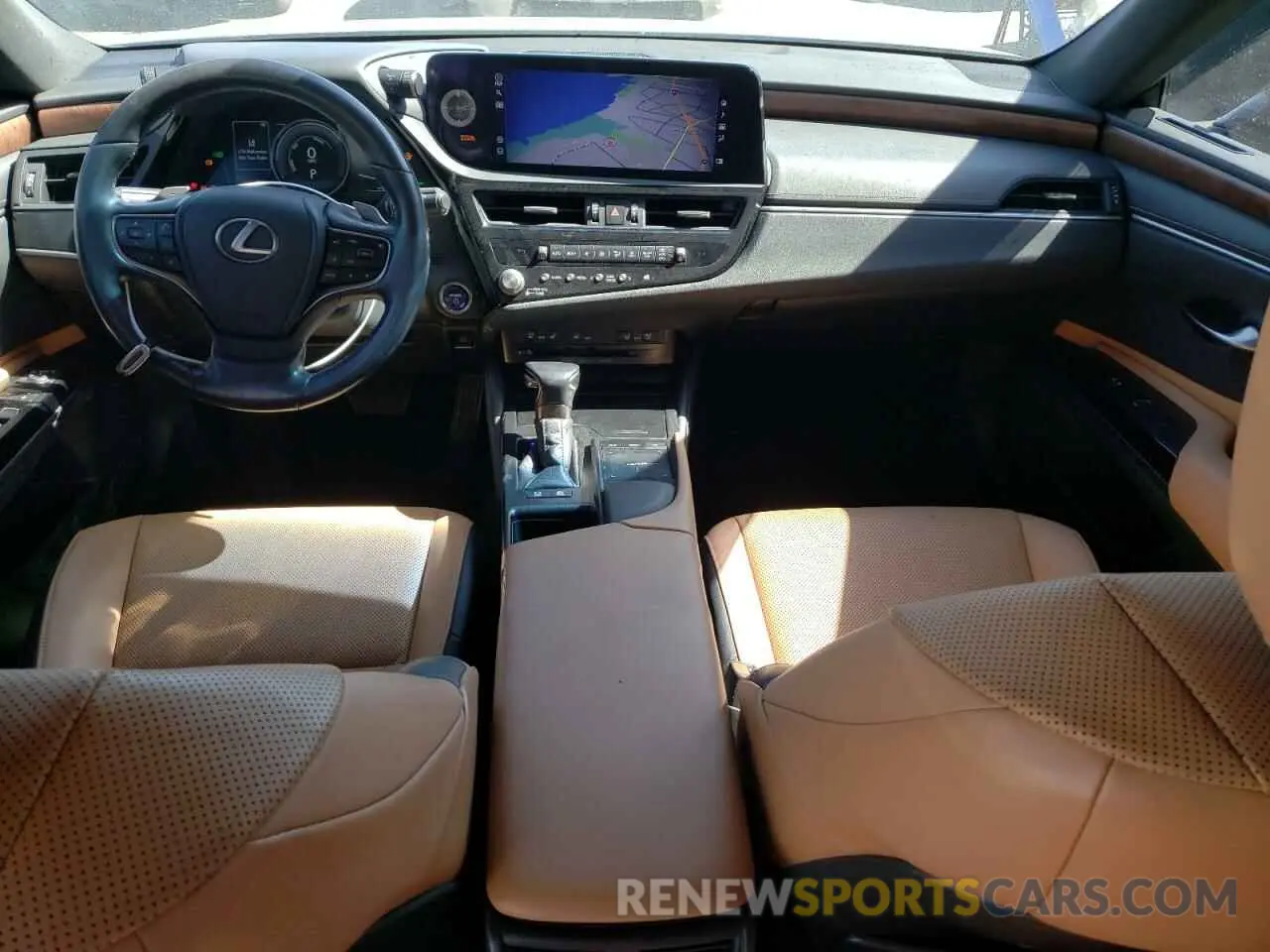 8 fotografías del automóvil dañado 58ADA1C15NU013761 LEXUS ES300 2022