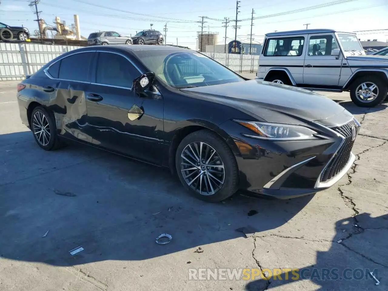 4 fotografías del automóvil dañado 58ADA1C15NU018572 LEXUS ES300 2022