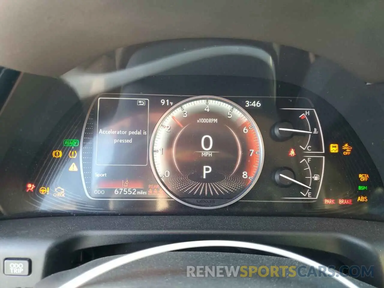 9 fotografías del automóvil dañado 58ADA1C15NU018572 LEXUS ES300 2022