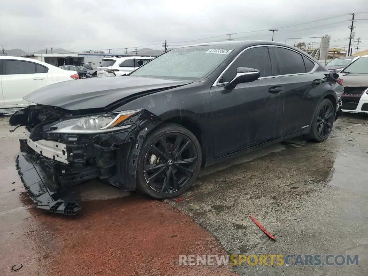 1 fotografías del automóvil dañado 58ADA1C19NU021166 LEXUS ES300 2022