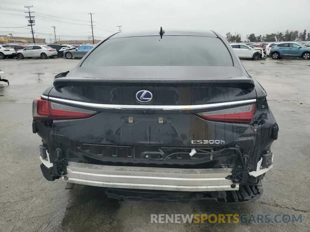 6 fotografías del automóvil dañado 58ADA1C19NU021166 LEXUS ES300 2022