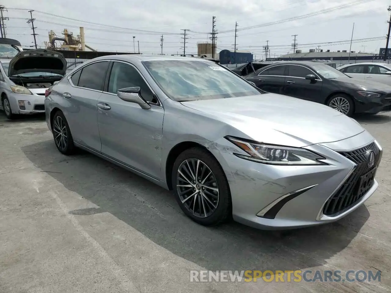4 fotografías del automóvil dañado 58ADA1C19NU025850 LEXUS ES300 2022