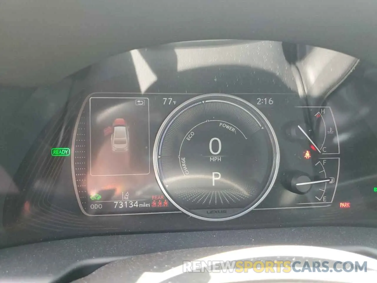 9 fotografías del automóvil dañado 58ADA1C19NU025850 LEXUS ES300 2022