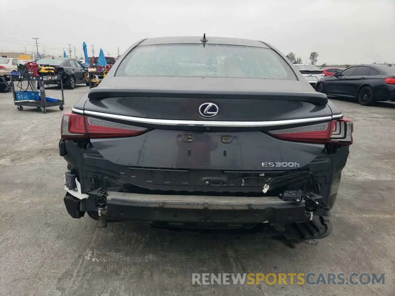 6 fotografías del automóvil dañado 58AEA1C15NU018933 LEXUS ES300 2022