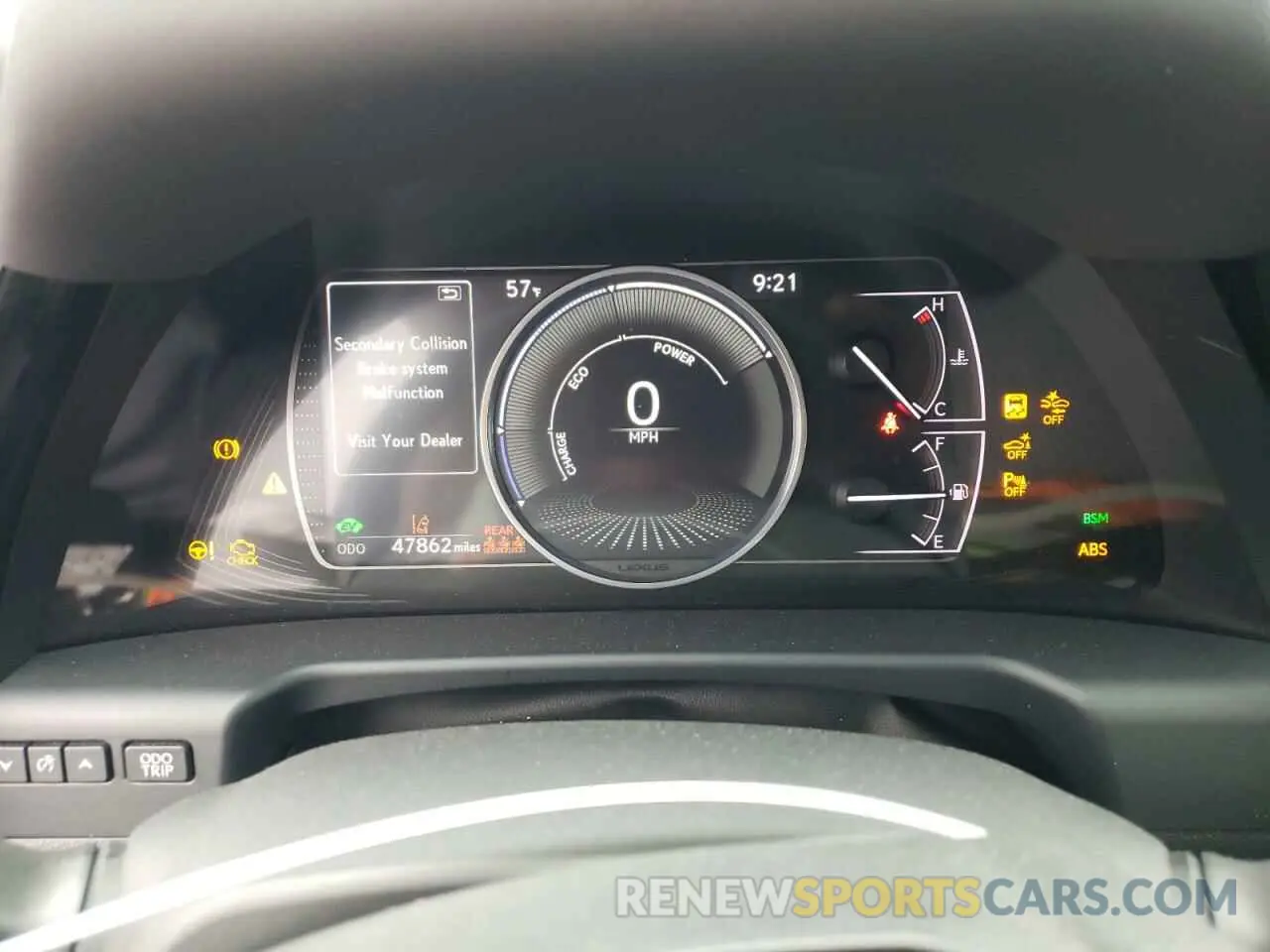 9 fotografías del automóvil dañado 58AEA1C15NU018933 LEXUS ES300 2022
