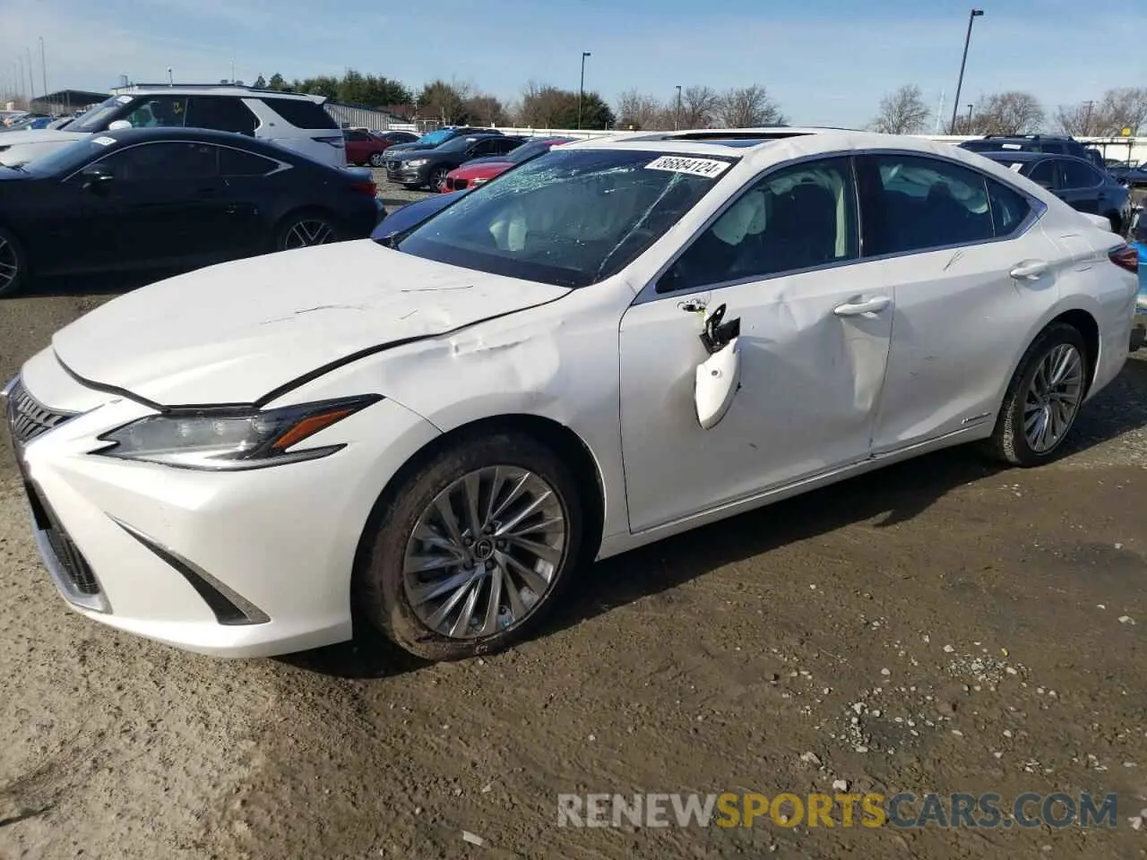 1 fotografías del automóvil dañado 58AEA1C17NU022837 LEXUS ES300 2022