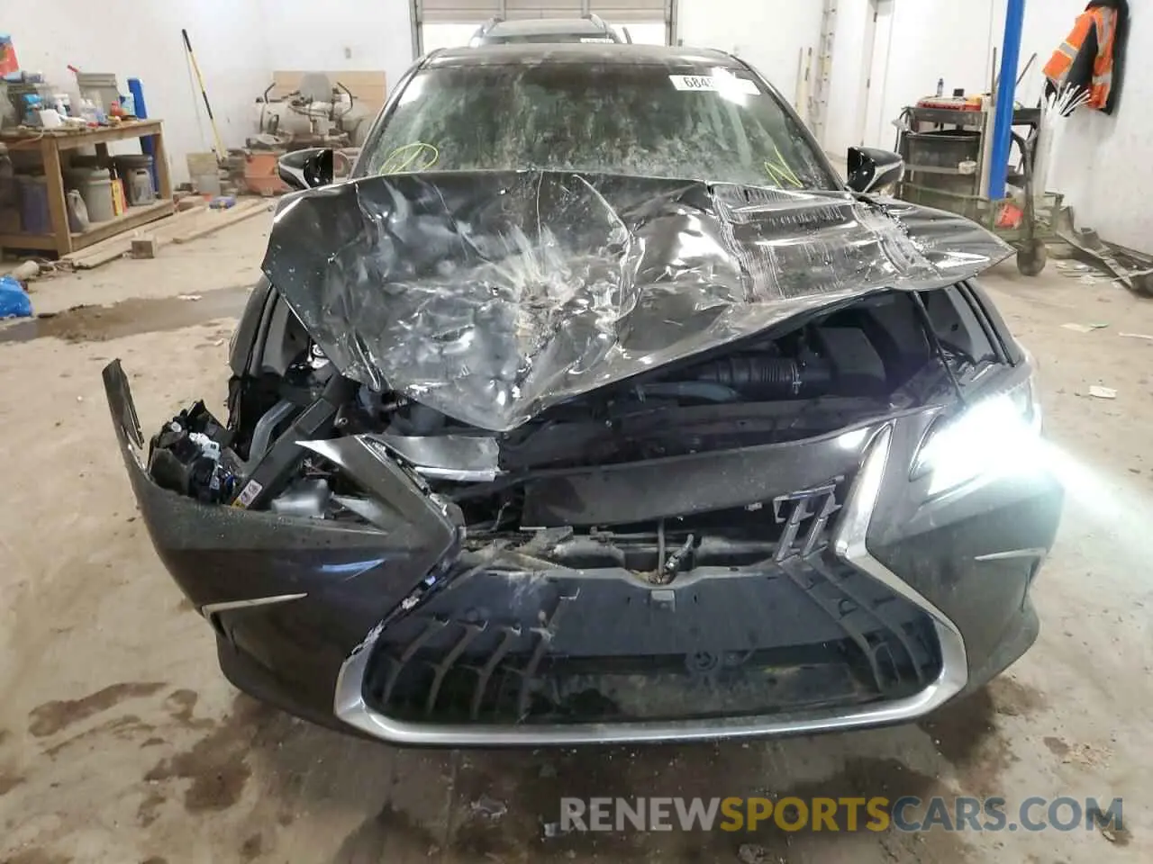 5 fotografías del automóvil dañado 58AEA1C19NU020989 LEXUS ES300 2022