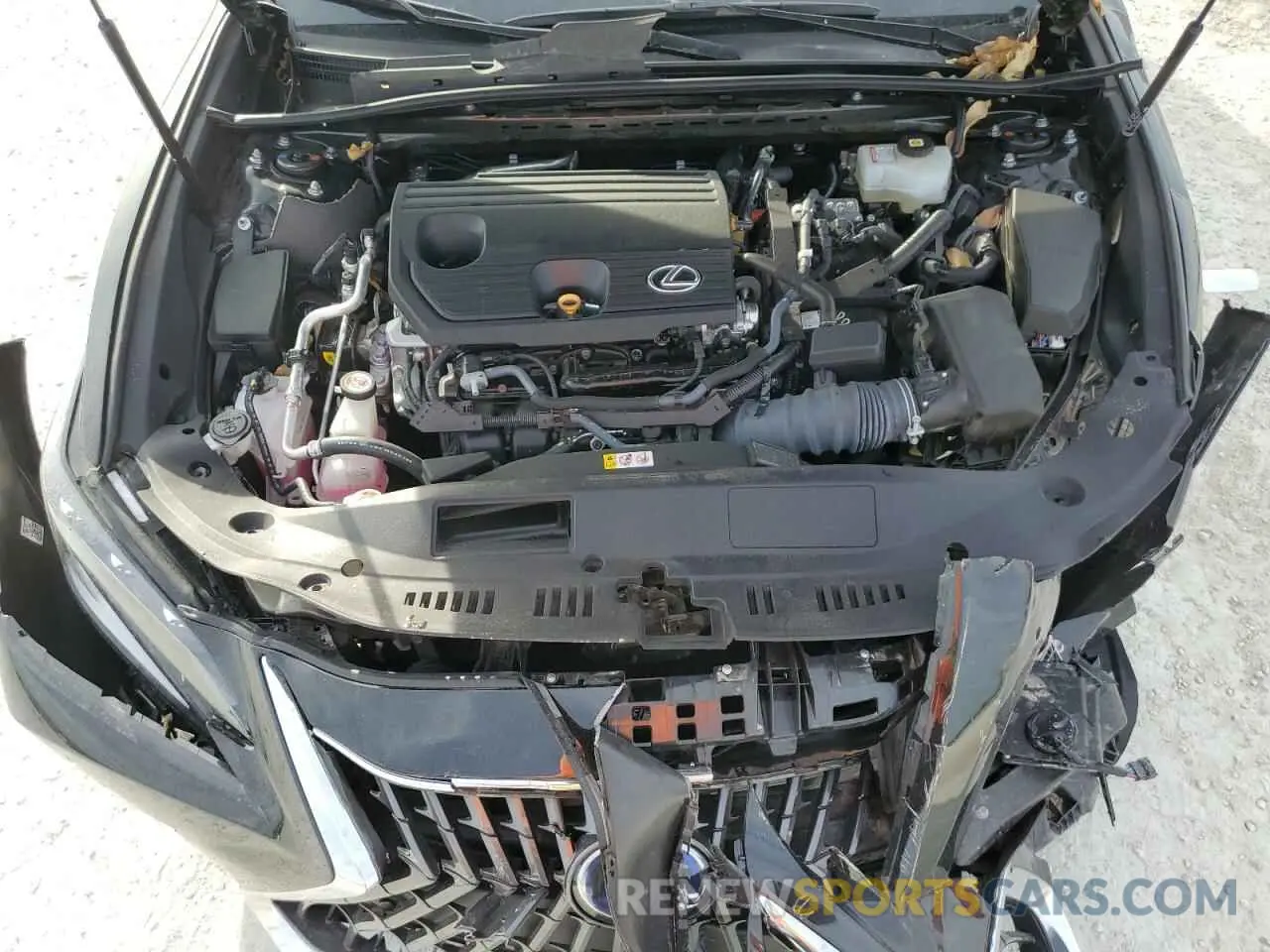 11 fotografías del automóvil dañado 58AFA1C15NU022050 LEXUS ES300 2022