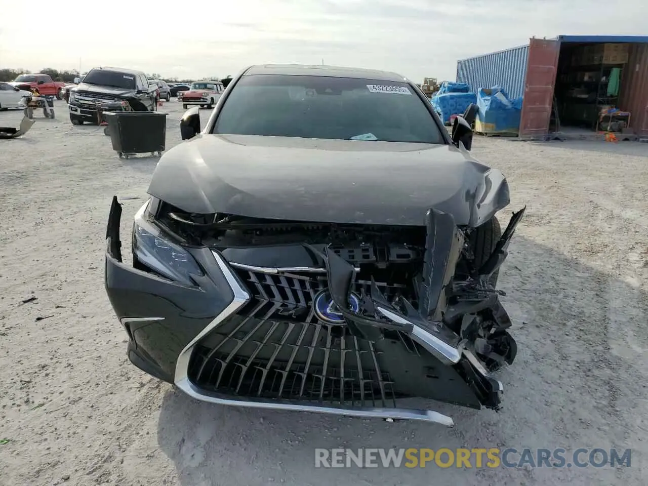 5 fotografías del automóvil dañado 58AFA1C15NU022050 LEXUS ES300 2022