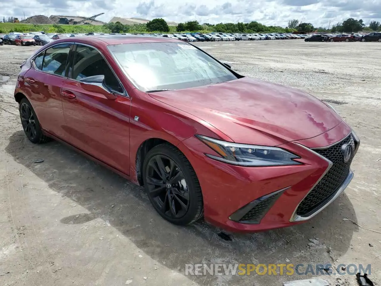 1 fotografías del automóvil dañado 58AGA1C13NU015523 LEXUS ES300 2022