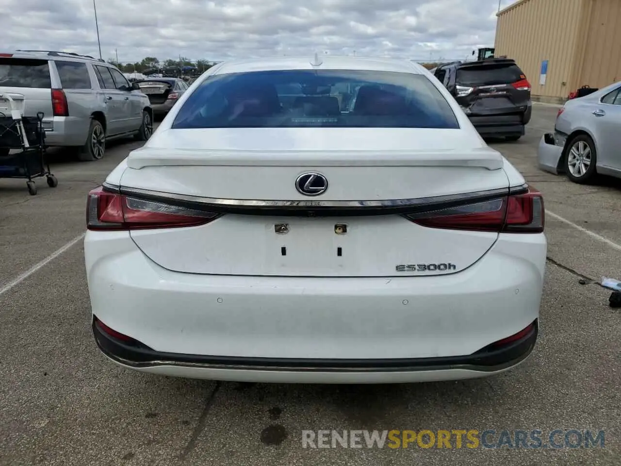 6 fotografías del automóvil dañado 58AGA1C18NU022676 LEXUS ES300 2022