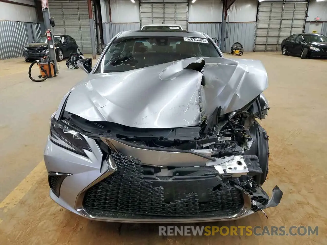 5 fotografías del automóvil dañado 58AGA1C1XNU014899 LEXUS ES300 2022