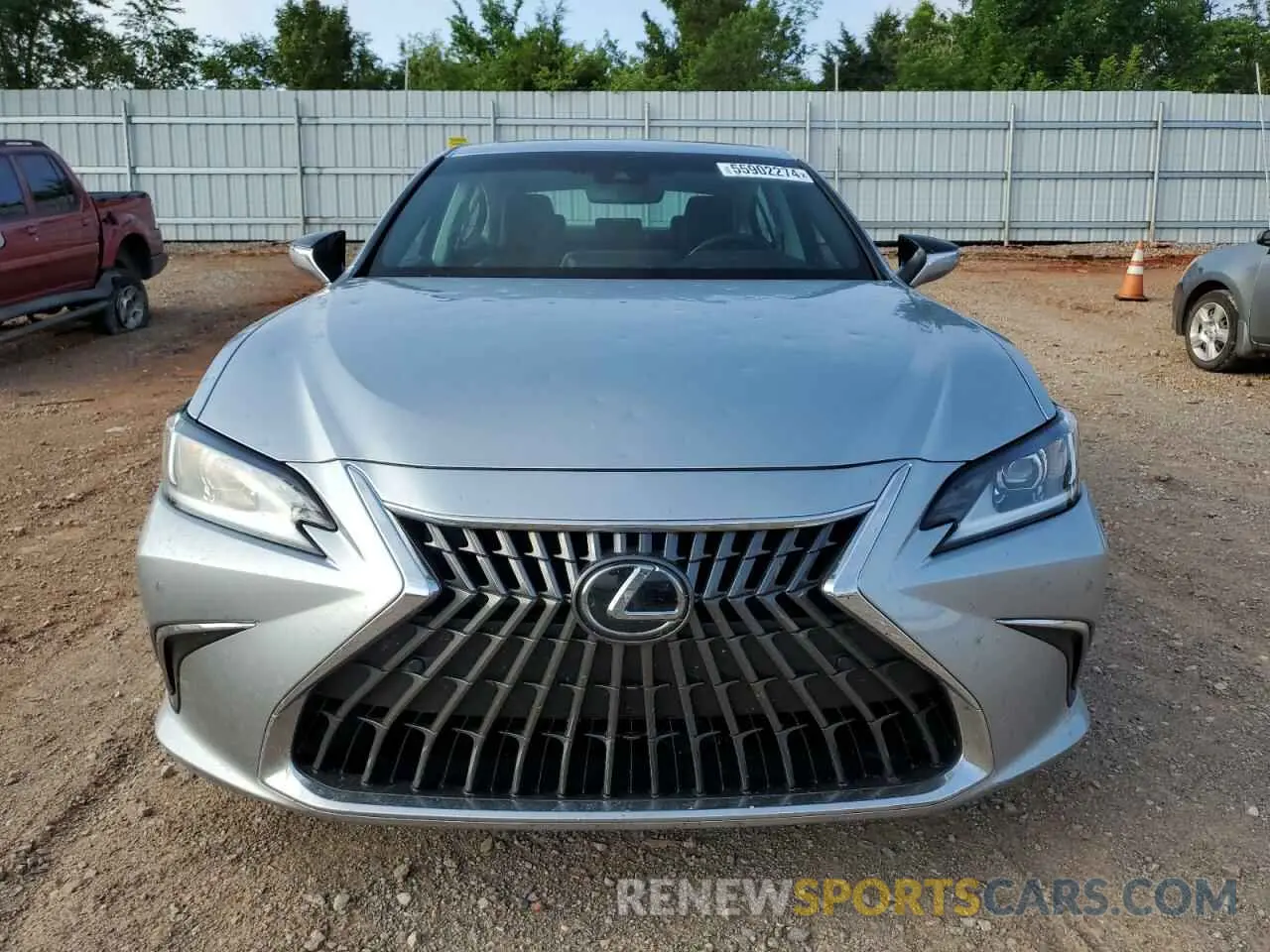 5 fotografías del automóvil dañado 58ADA1C10PU028980 LEXUS ES300 2023