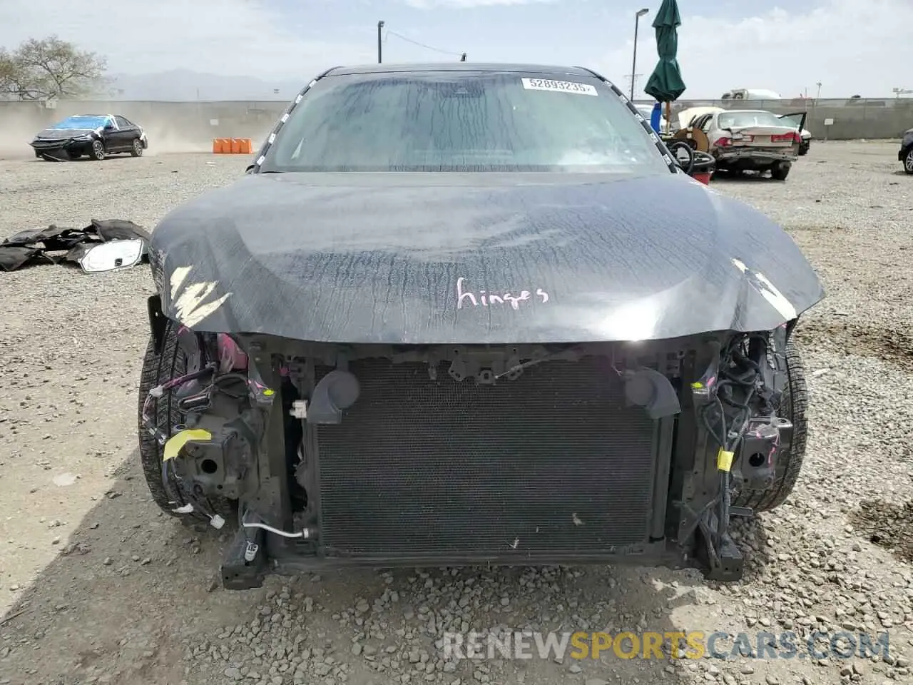 5 fotografías del automóvil dañado 58ADA1C11PU029412 LEXUS ES300 2023