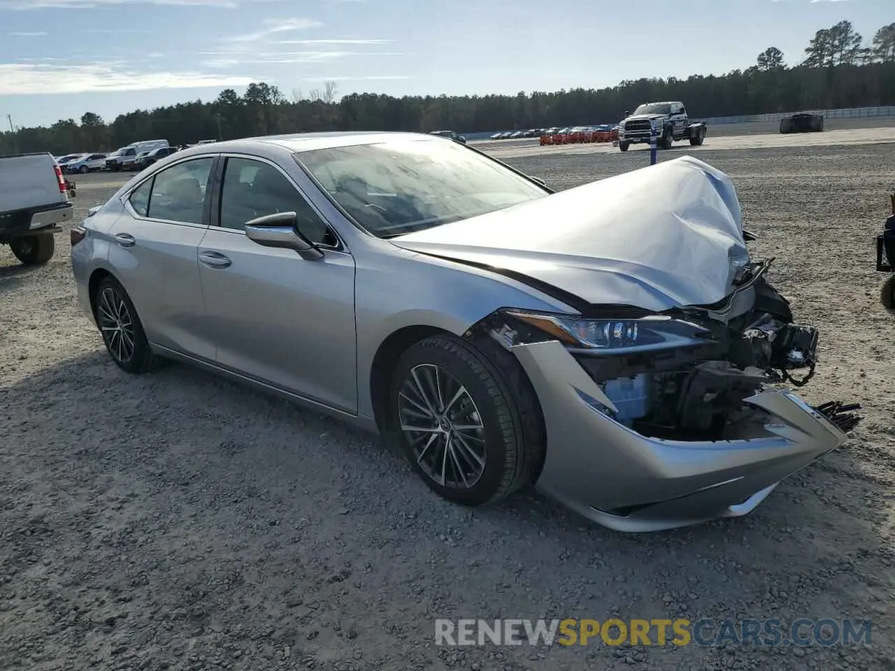 4 fotografías del automóvil dañado 58ADA1C17PU031374 LEXUS ES300 2023
