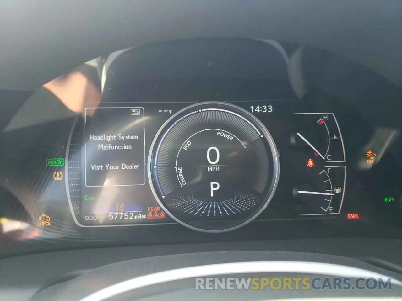 9 fotografías del automóvil dañado 58ADA1C18PU027236 LEXUS ES300 2023