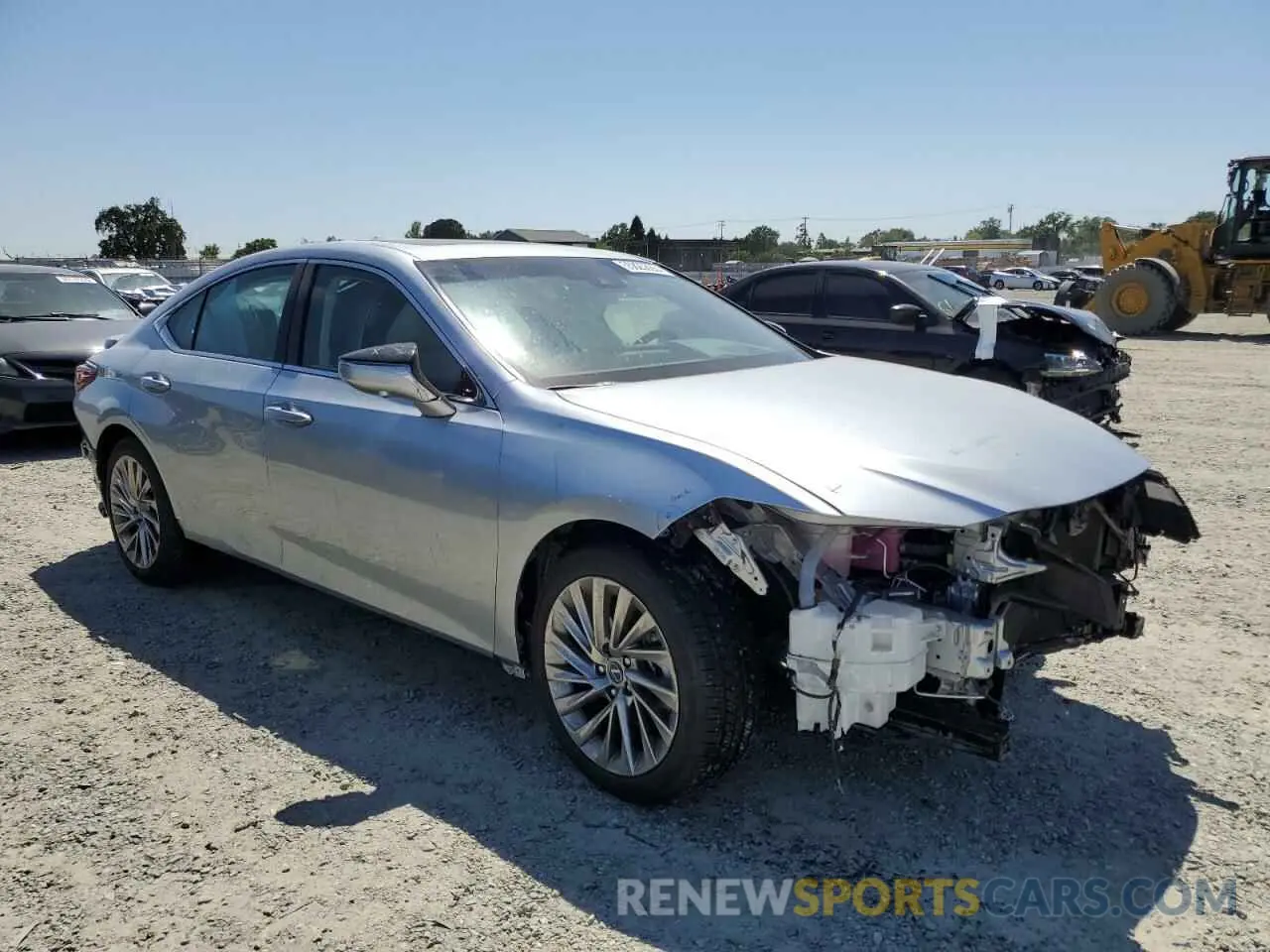 4 fotografías del automóvil dañado 58AEA1C16PU036747 LEXUS ES300 2023