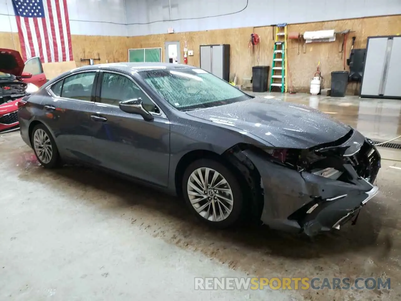 4 fotografías del automóvil dañado 58AEA1C18PU030397 LEXUS ES300 2023