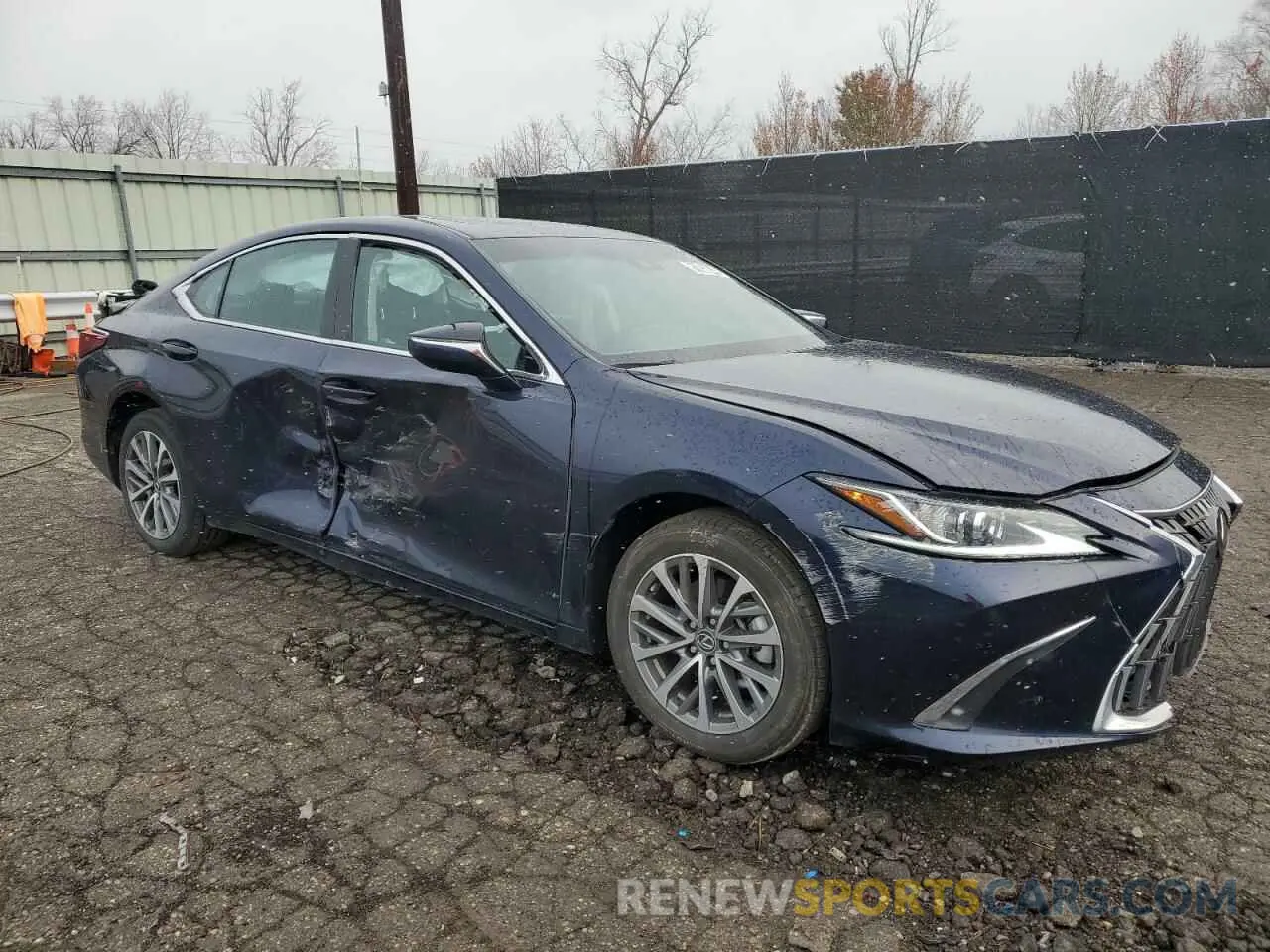 4 fotografías del automóvil dañado 58ACA1C17RU038100 LEXUS ES300 2024