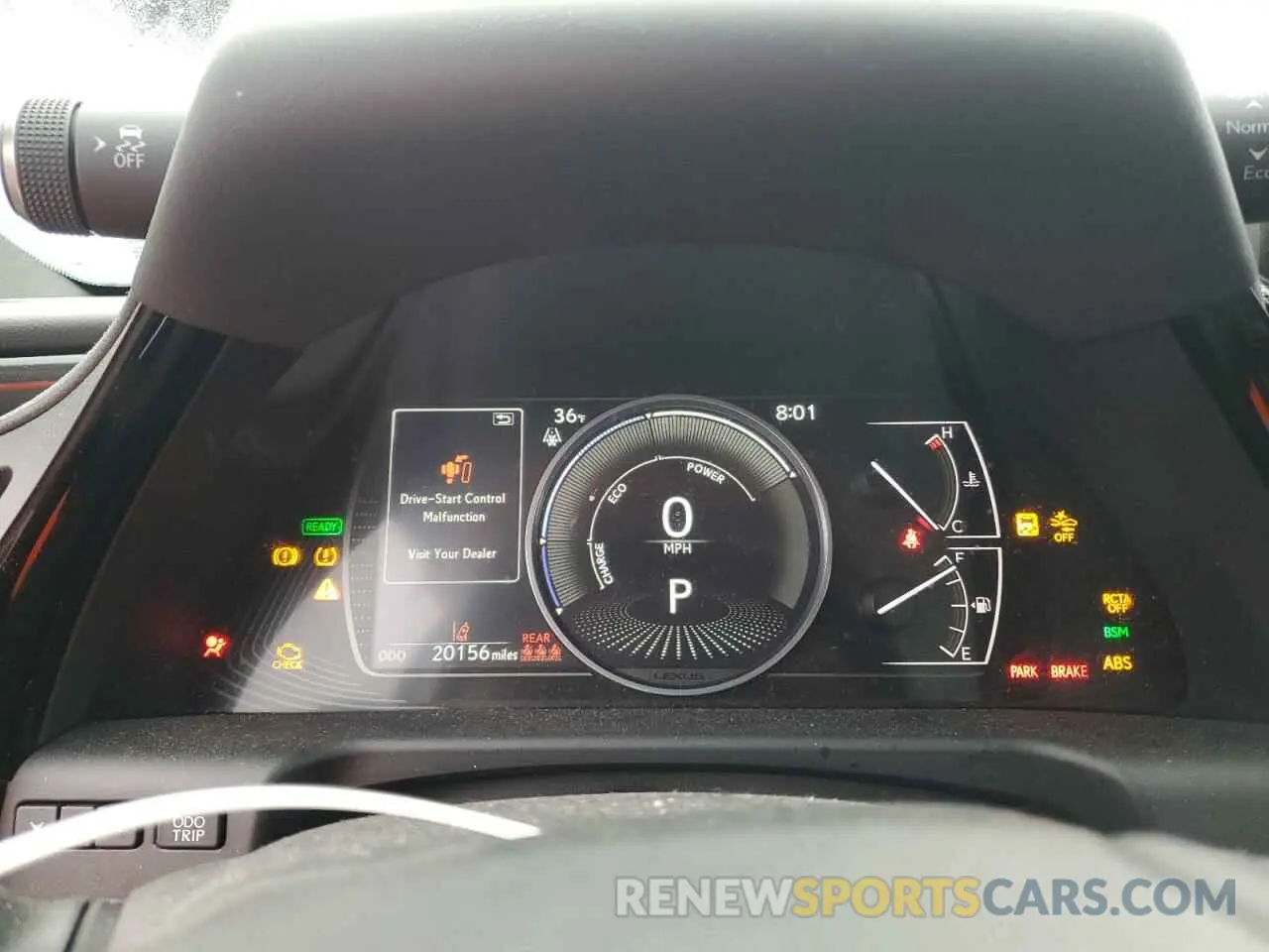 9 fotografías del automóvil dañado 58ACA1C17RU038100 LEXUS ES300 2024