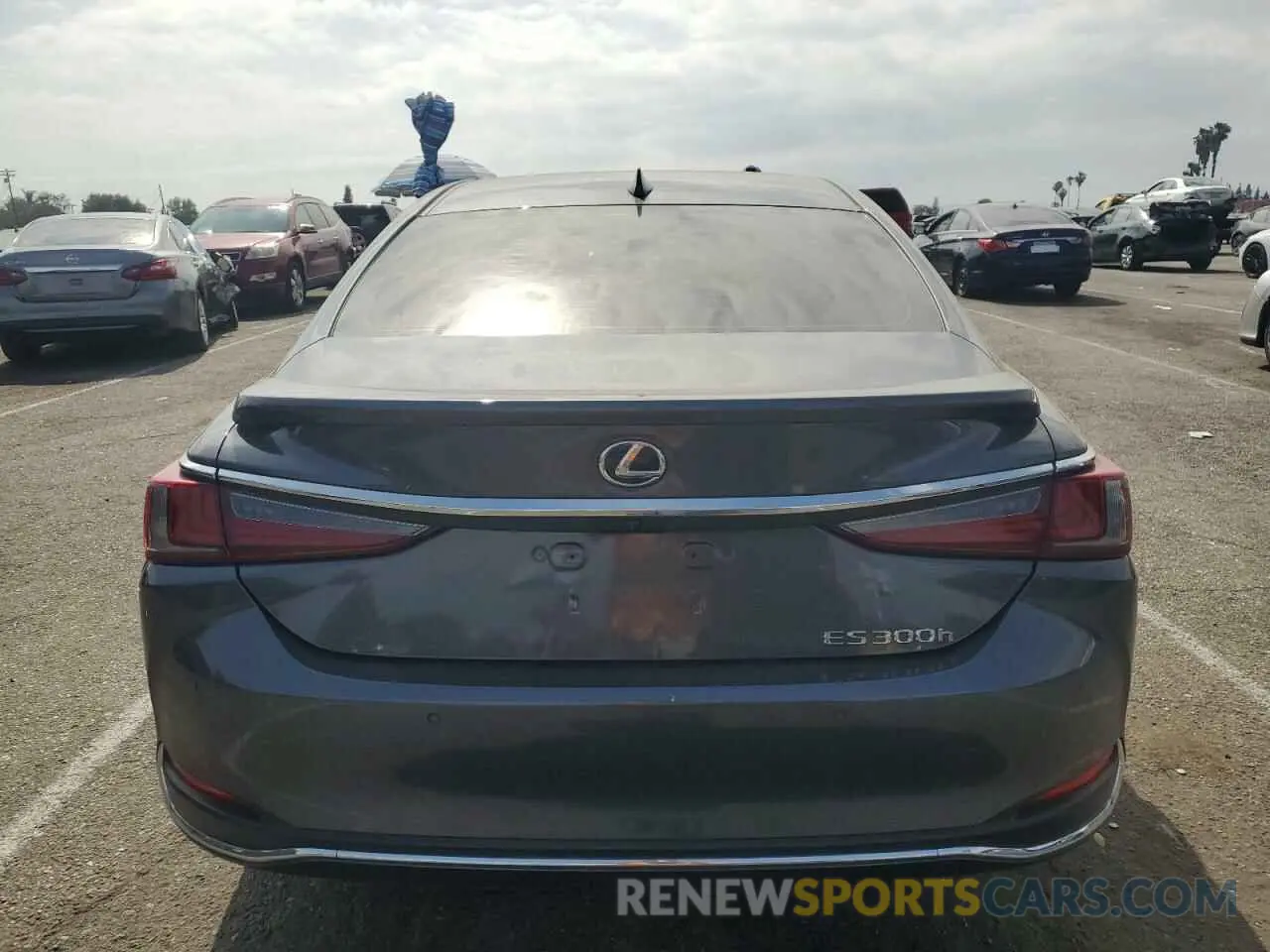 6 fotografías del automóvil dañado 58ADA1C10RU049279 LEXUS ES300 2024