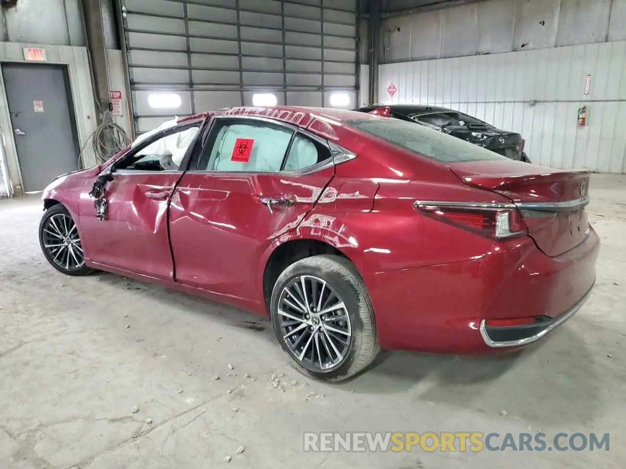 2 fotografías del automóvil dañado 58ADA1C15RU039931 LEXUS ES300 2024