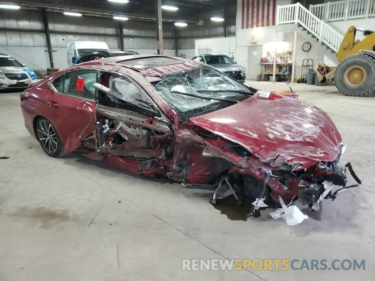 4 fotografías del automóvil dañado 58ADA1C15RU039931 LEXUS ES300 2024