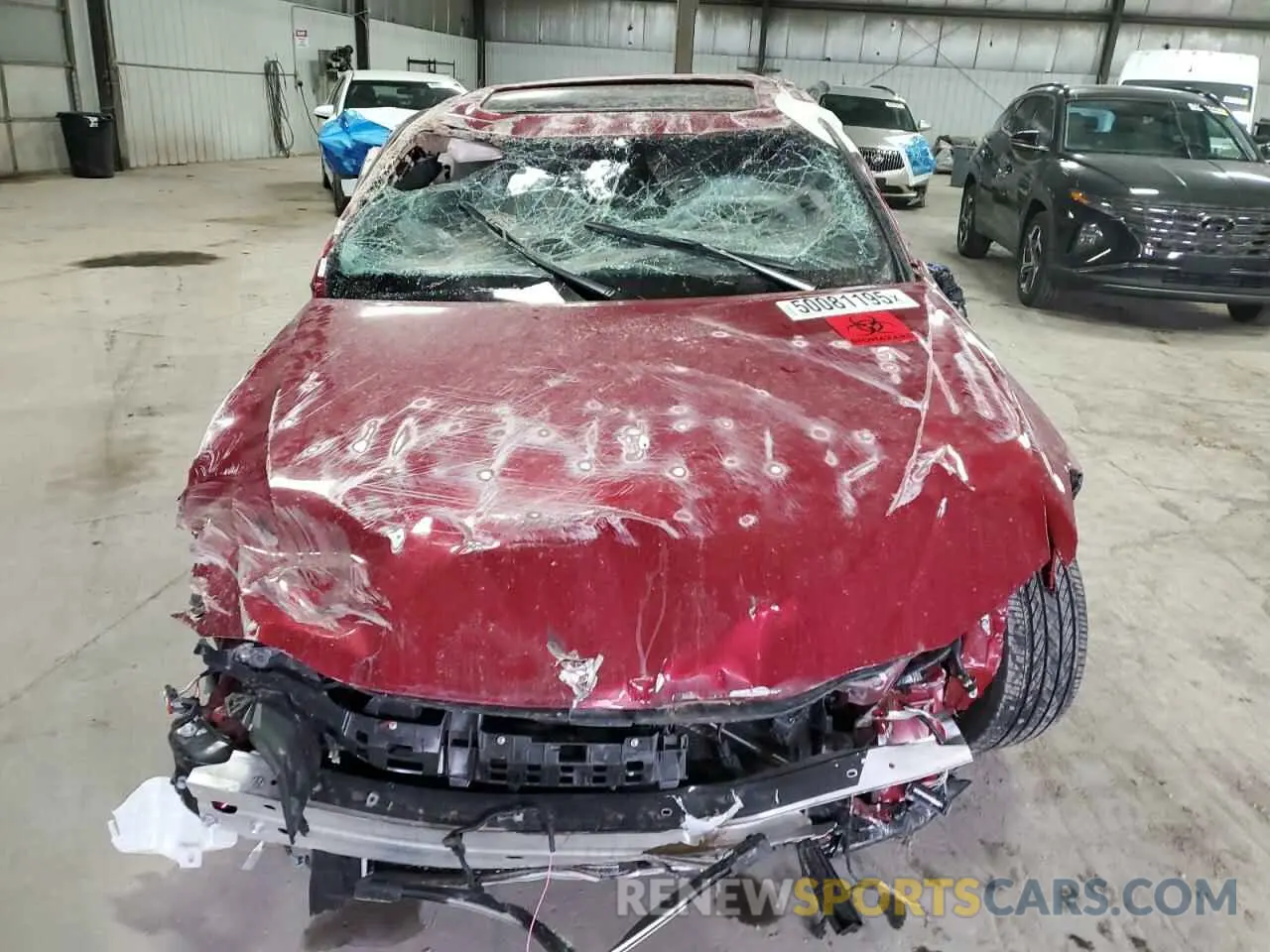 5 fotografías del automóvil dañado 58ADA1C15RU039931 LEXUS ES300 2024