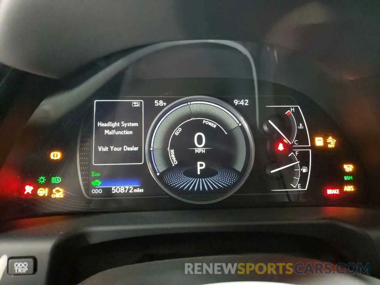 9 fotografías del automóvil dañado 58ADA1C1XRU044445 LEXUS ES300 2024