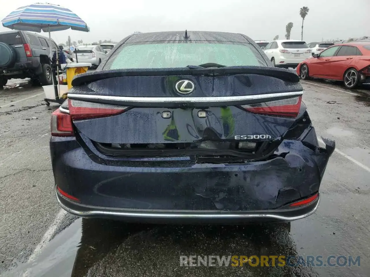 6 fotografías del automóvil dañado 58AEA1C13SU055975 LEXUS ES300 2024