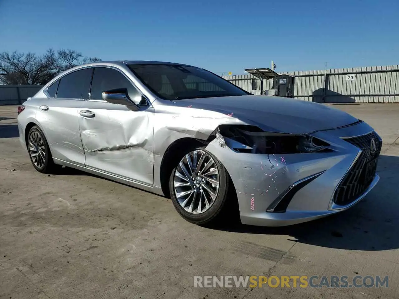 4 fotografías del automóvil dañado 58AFA1C19RU044042 LEXUS ES300 2024