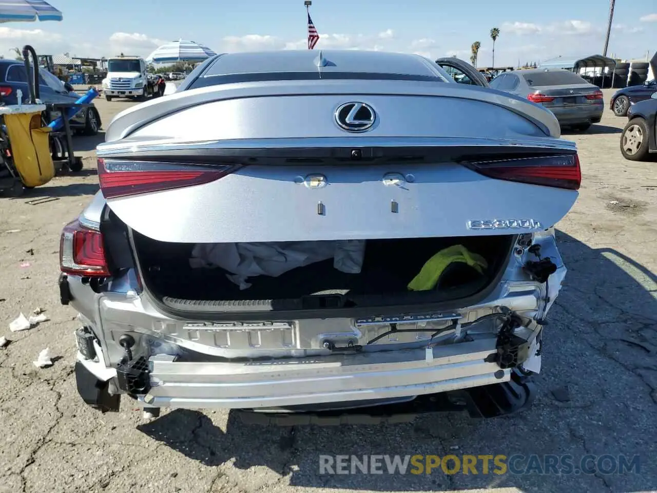 6 fotografías del automóvil dañado 58ADA1C11SU054626 LEXUS ES300 2025