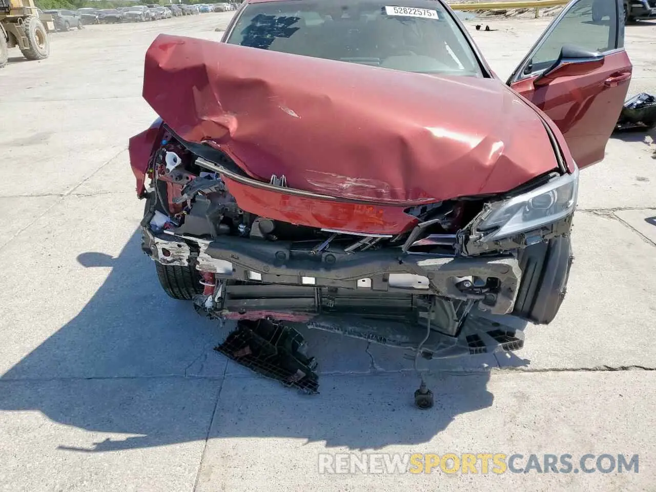 12 fotografías del automóvil dañado 58ADA1C15SU059327 LEXUS ES300 2025
