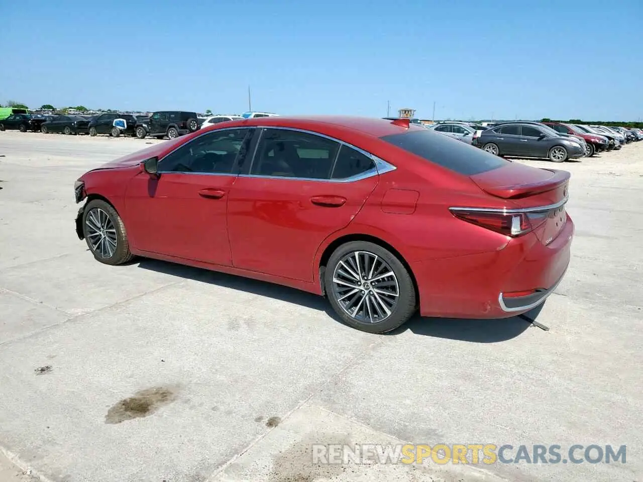 2 fotografías del automóvil dañado 58ADA1C15SU059327 LEXUS ES300 2025