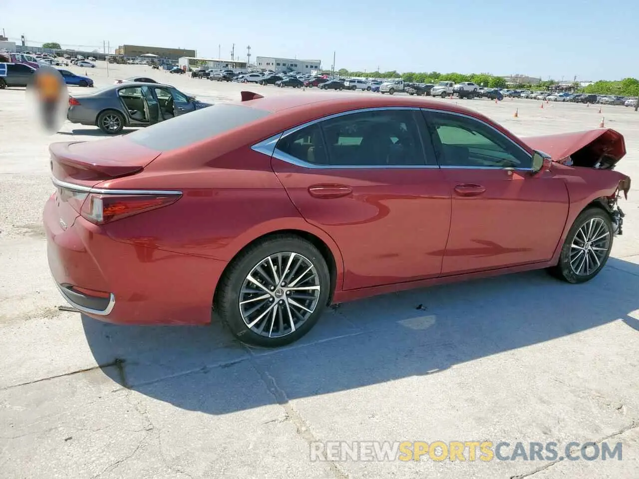 3 fotografías del automóvil dañado 58ADA1C15SU059327 LEXUS ES300 2025