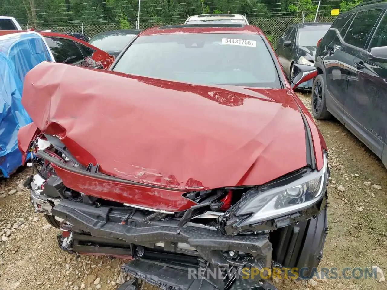 5 fotografías del automóvil dañado 58ADA1C15SU059327 LEXUS ES300 2025