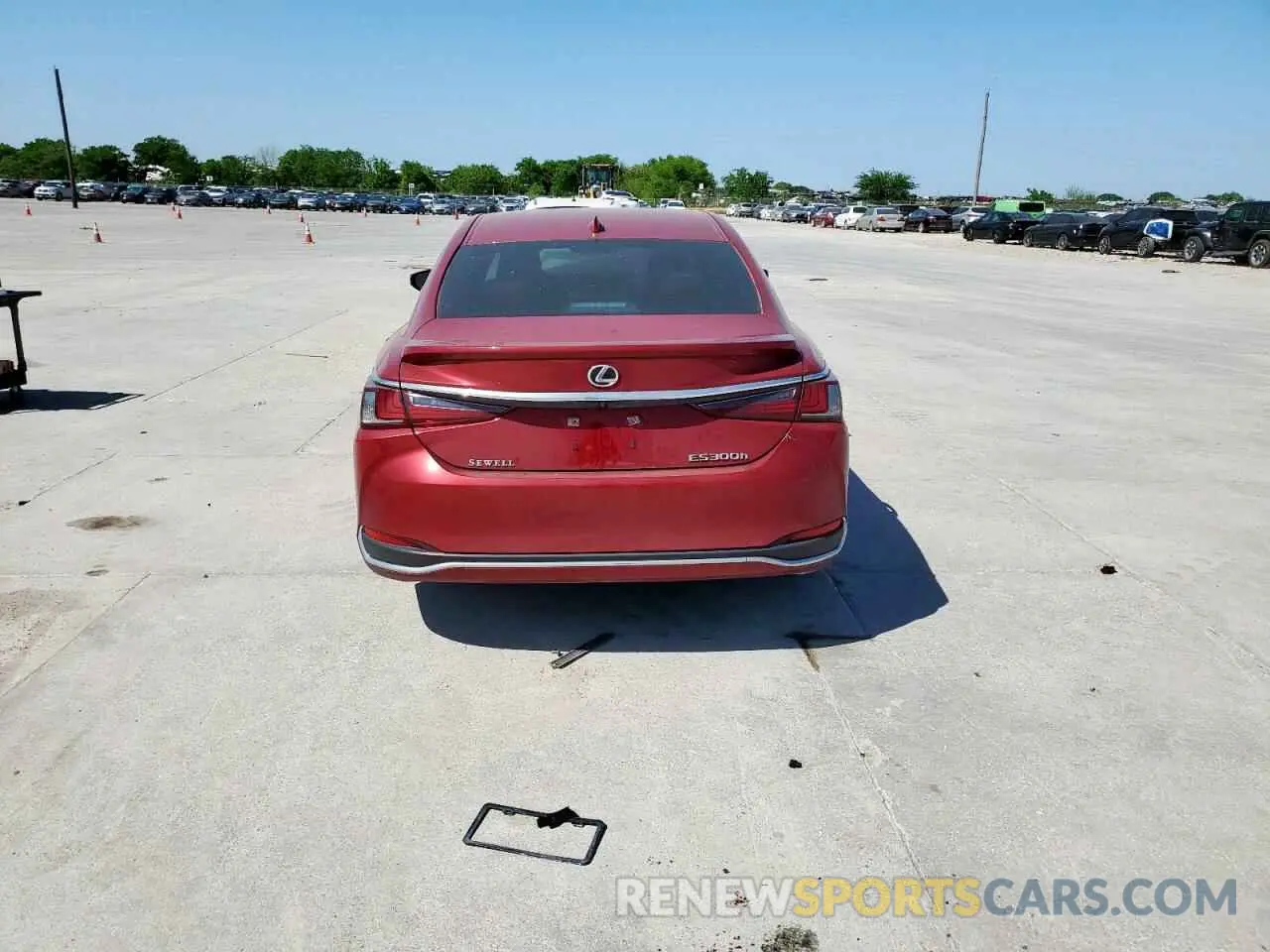 6 fotografías del automóvil dañado 58ADA1C15SU059327 LEXUS ES300 2025