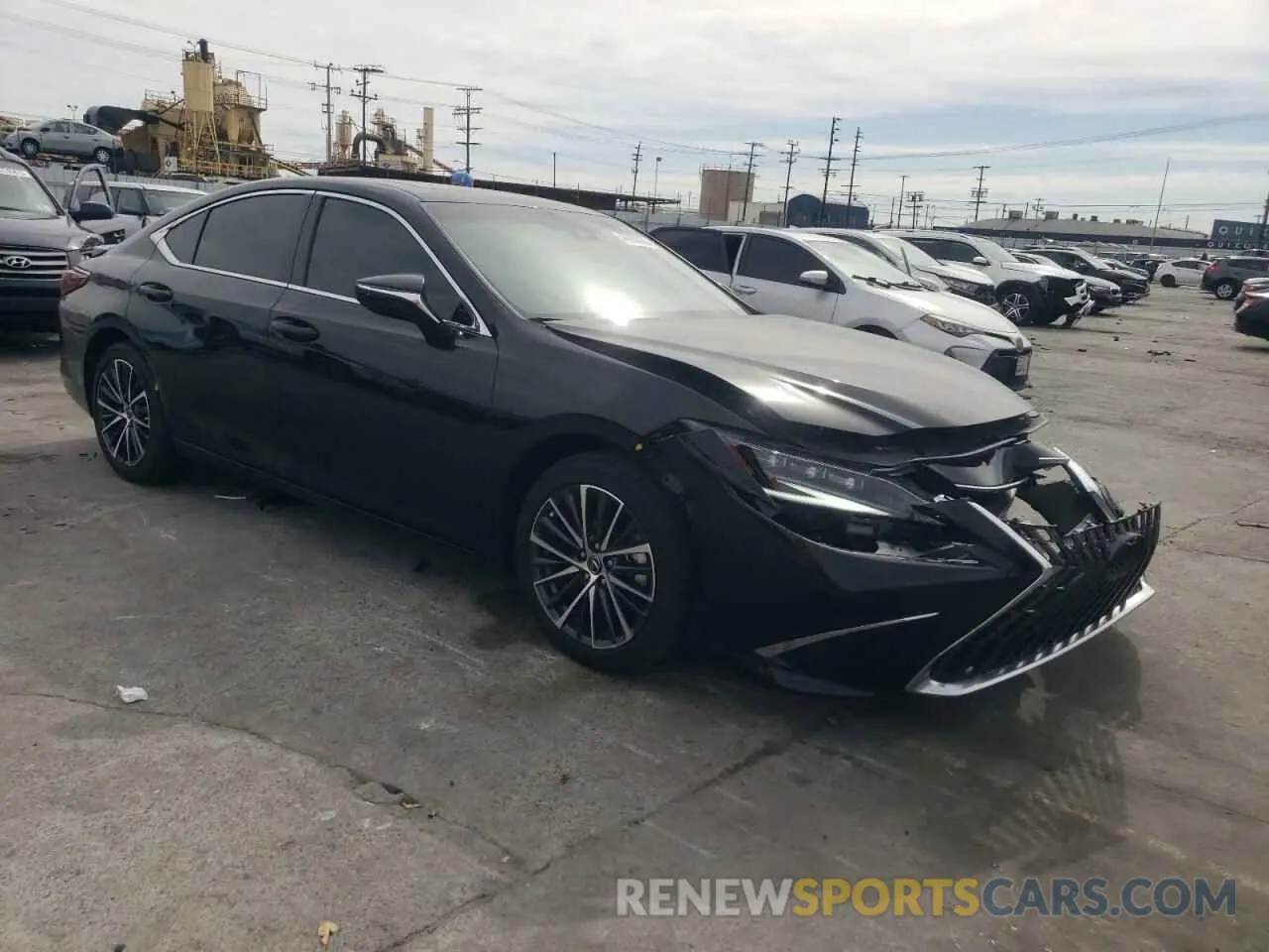 4 fotografías del automóvil dañado 58ADA1C18SU059371 LEXUS ES300 2025