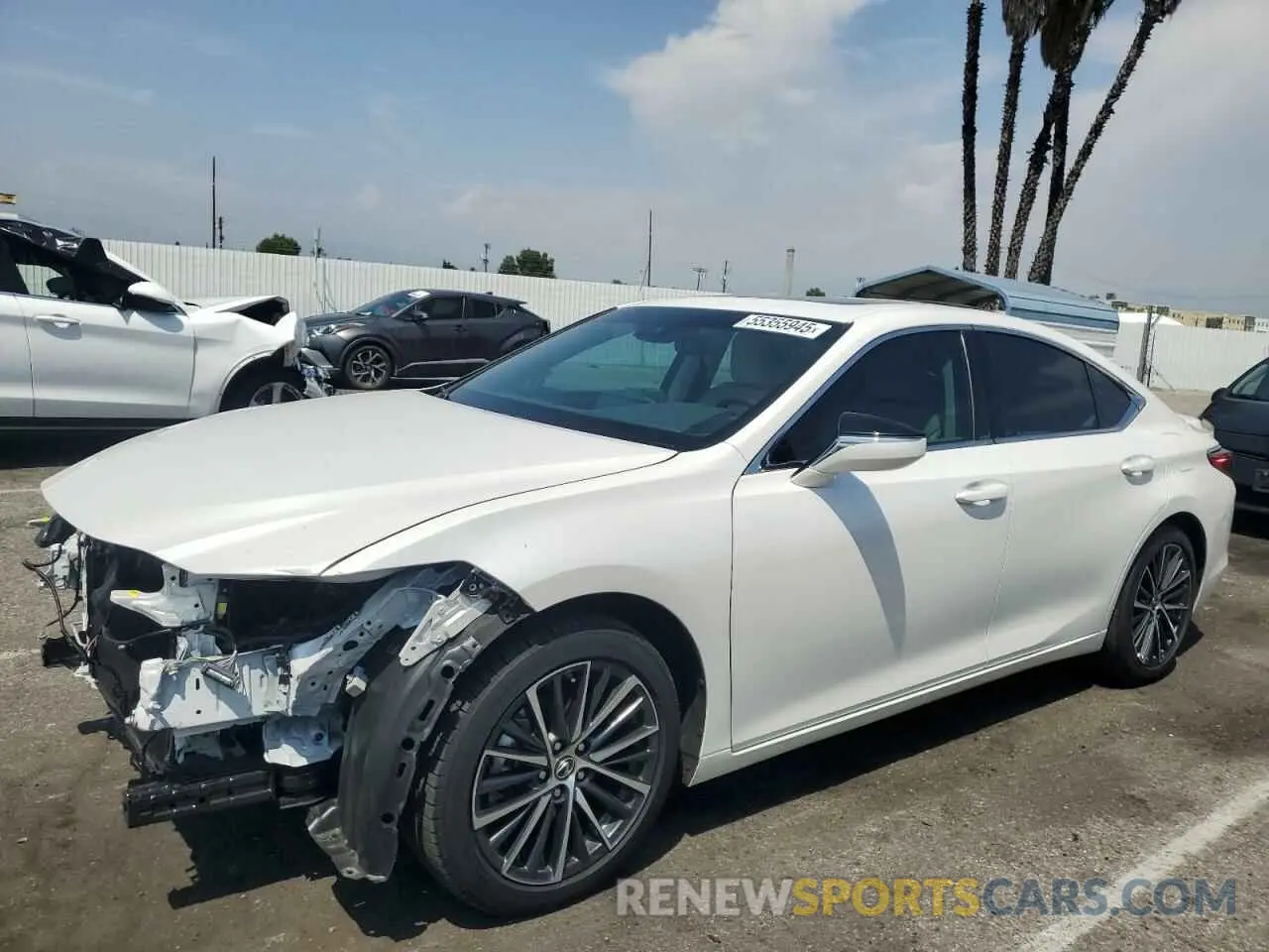 1 fotografías del automóvil dañado 58ADA1C18SU060066 LEXUS ES300 2025