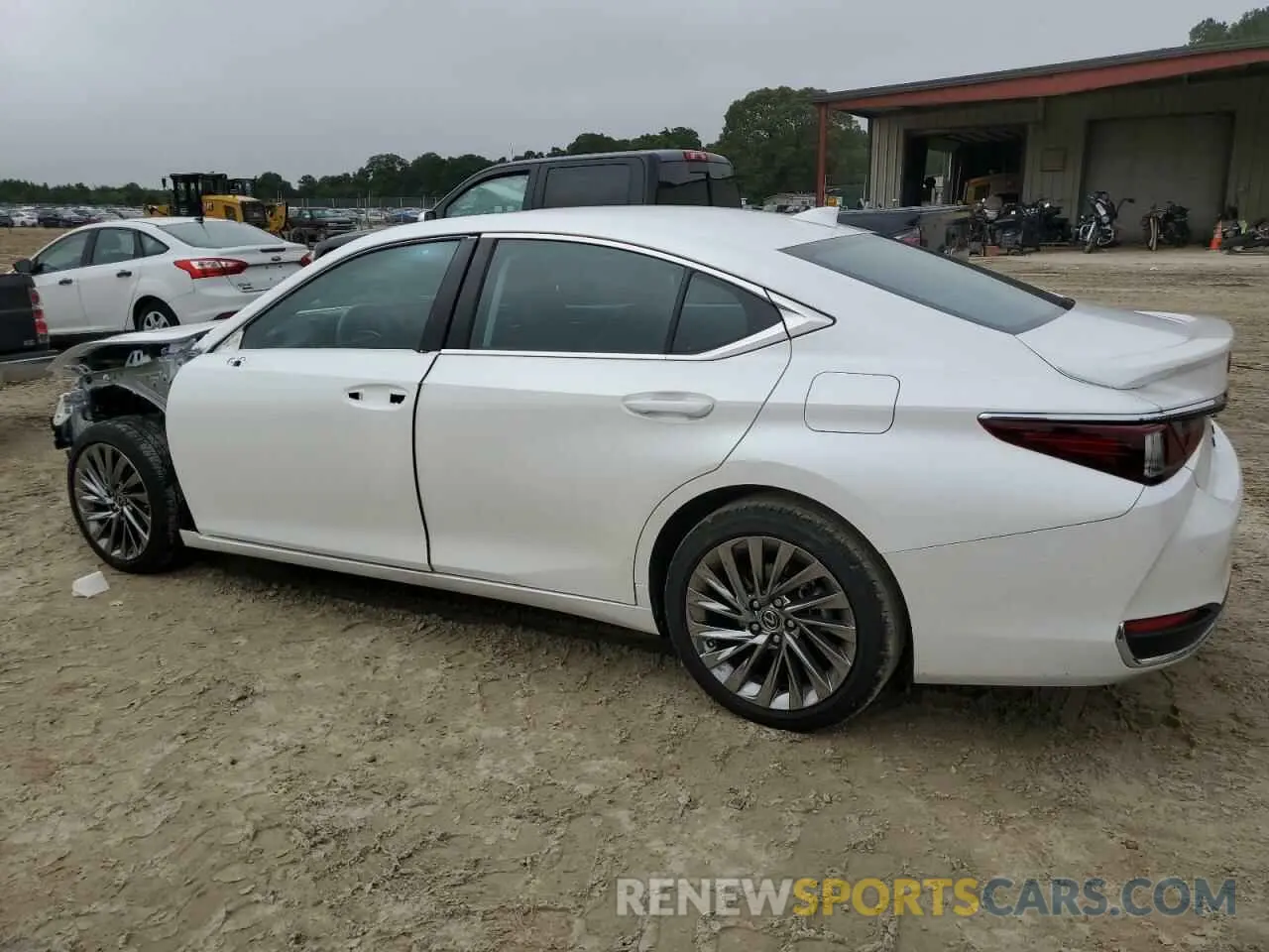 2 fotografías del automóvil dañado 58AEA1C10SU055657 LEXUS ES300 2025