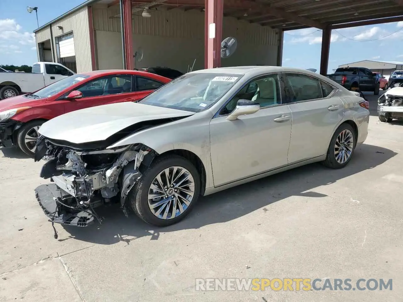 1 fotografías del automóvil dañado 58AFA1C19SU062448 LEXUS ES300 2025