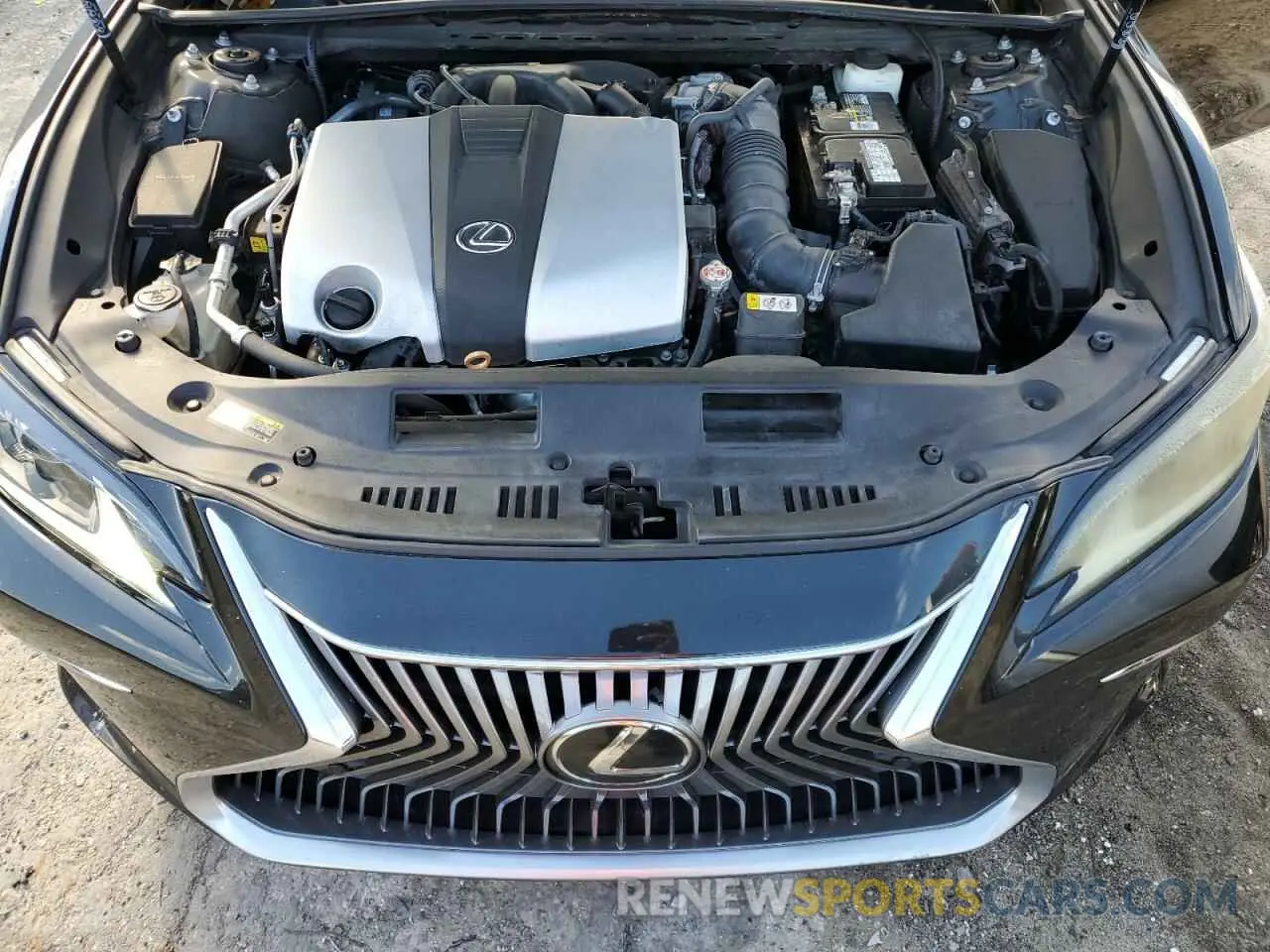 11 fotografías del automóvil dañado 58ABZ1B10KU042761 LEXUS ES350 2019