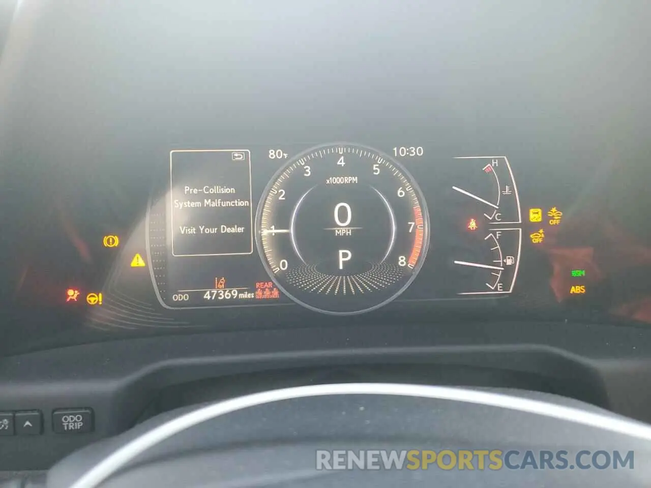 9 fotografías del automóvil dañado 58ABZ1B10KU042761 LEXUS ES350 2019