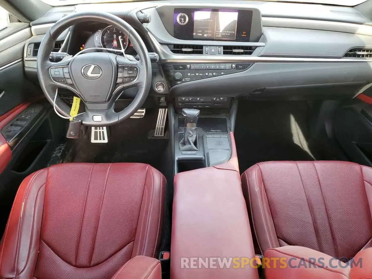 8 fotografías del automóvil dañado 58ABZ1B10KU043179 LEXUS ES350 2019
